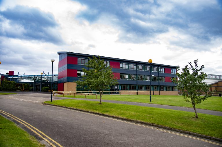 Macmillan Academy Front of Buidling